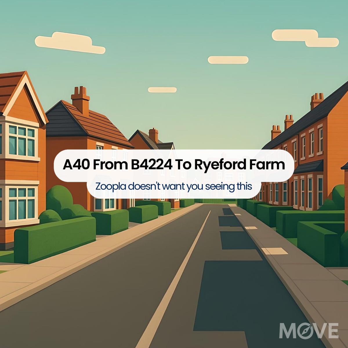 A40 From B4224 To Ryeford Farm, HR9, Ross-on-wye