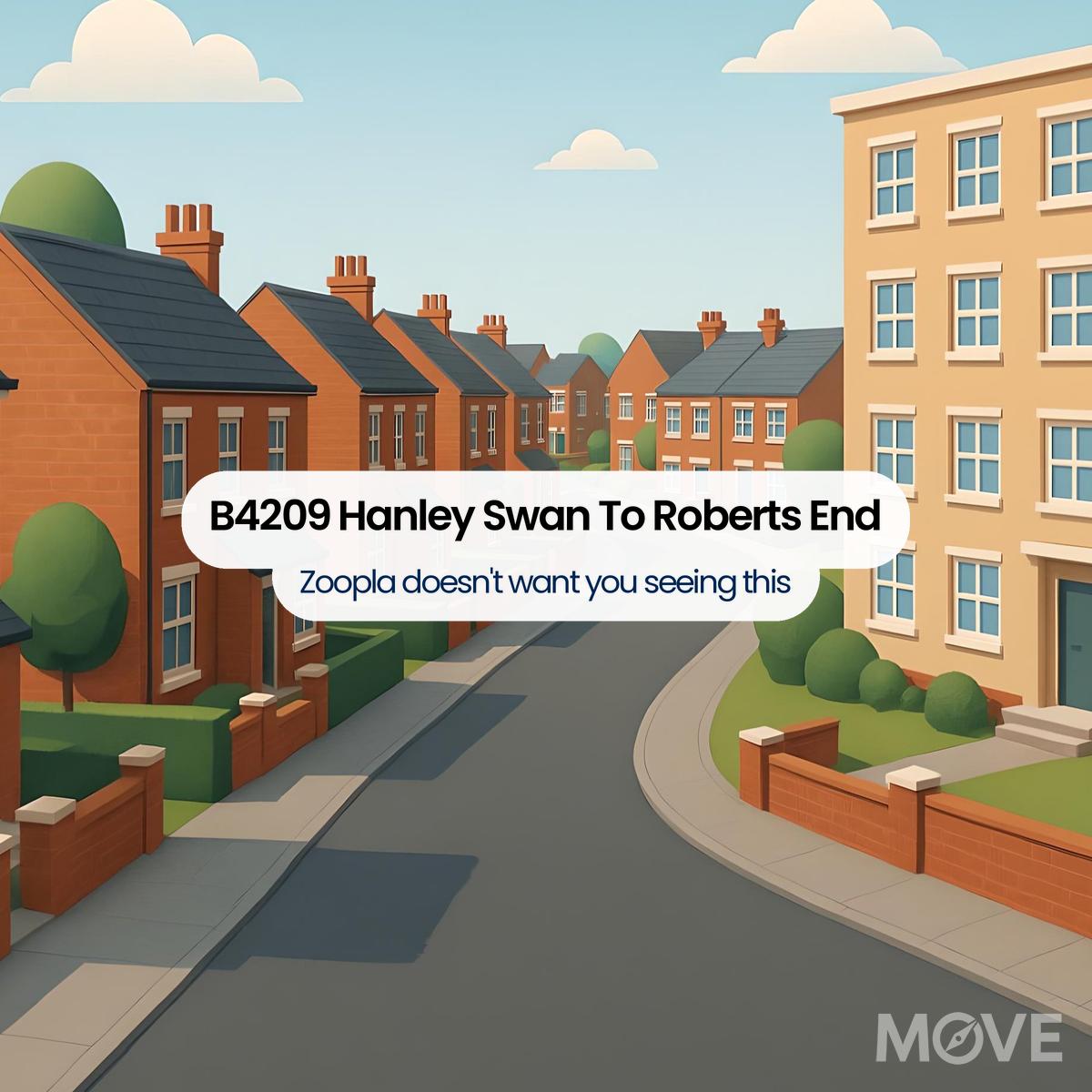 B4209 Hanley Swan To Roberts End, WR8, Worcester