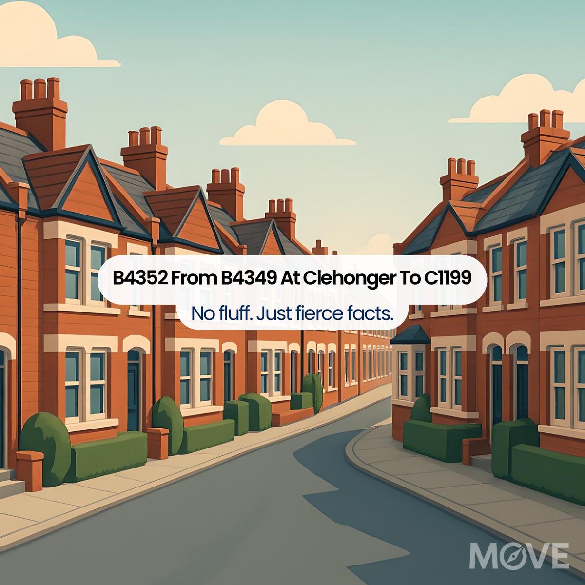 B4352 From B4349 At Clehonger To C1199, HR2, Hereford