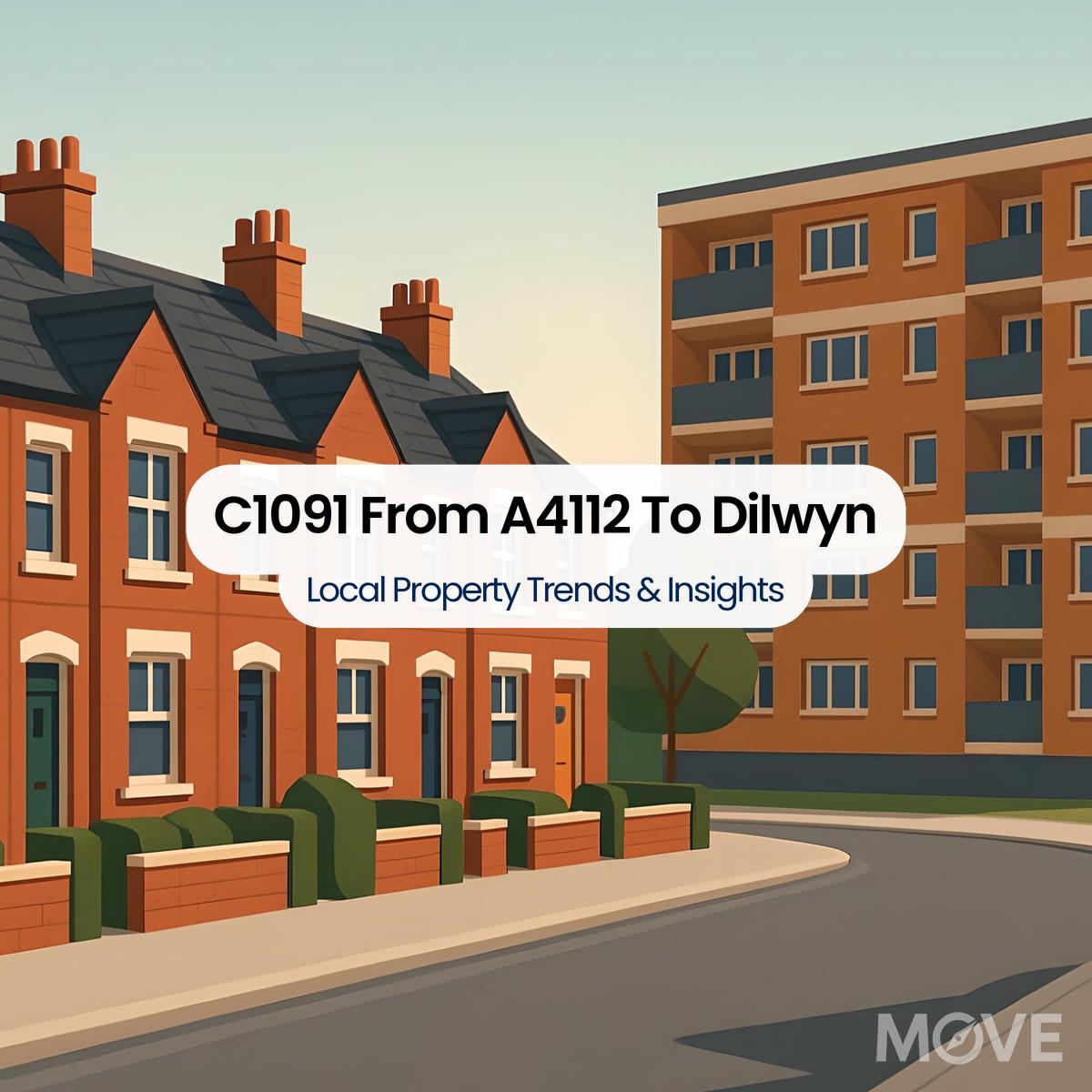 C1091 From A4112 To Dilwyn, HR4, Hereford