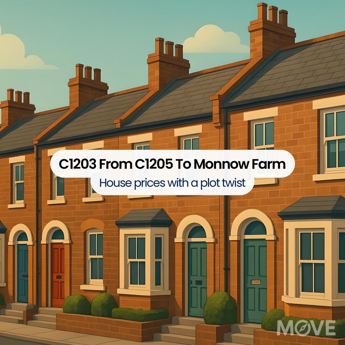 C1203 From C1205 To Monnow Farm, HR2, Hereford