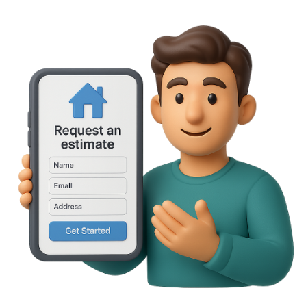 request an estimate accurate valuation icon