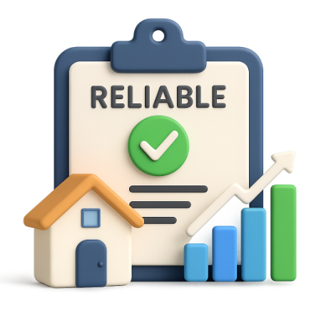 what makes our valuations reliable accurate valuations icon